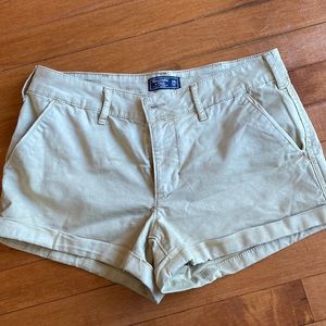 Abercrombie khaki shorts